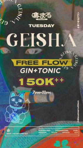 ATSUMARU JAKARTA - GEISHA