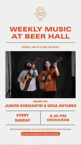 BEER HALL JAKARTA - JUNIOR SOEMANTRI & VEGA ANTARES