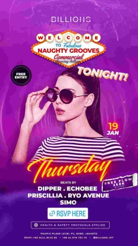 BILLIONS JAKARTA - NAUGHTY GROOVES