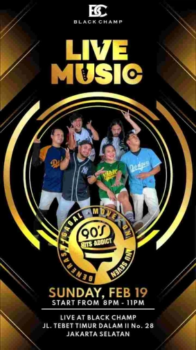 BLACK CHAMP JAKARTA - NU SEVEN