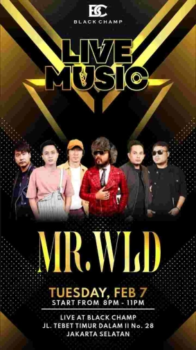 BLACK CHAMP JAKARTA - LIVE MUSIC