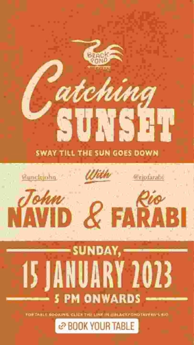 BLACK POND TAVERN JAKARTA - CATCHING SUNSET