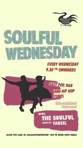 BLACK POND TAVERN JAKARTA - SOULFUL WEDNESDAY