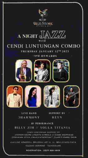 BLUE STORK JAKARTA - A NIGHT JAZZ