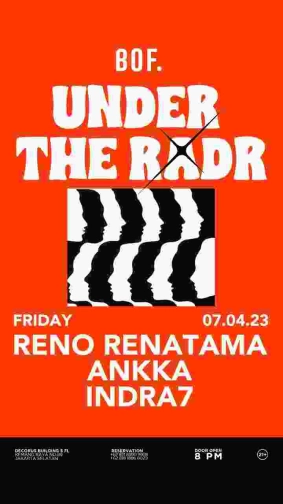 BACKROOM ON FIFTH JAKARTA - UNDER THE RADR