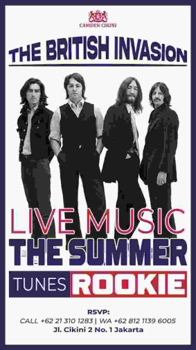 CAMDEN CIKINI - THE BRITISH INVASION