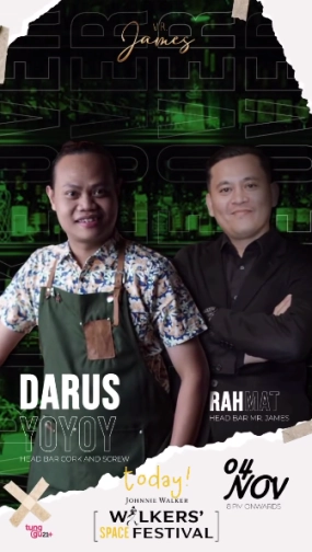 MR JAMES JAKARTA - SATURDAY