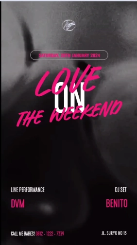 MS JACKSON JAKARTA - LOVE ON THE WEEKEND