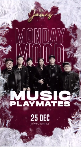 MR JAMES JAKARTA - MONDAY MOOD