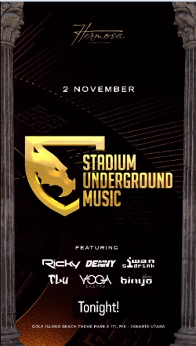 HERMOSA JAKARTA - STADIUM UNDERGROUND MUSIC