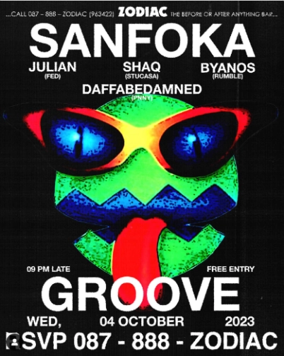 ZODIAC JAKATA - SANFOKA GROOVE