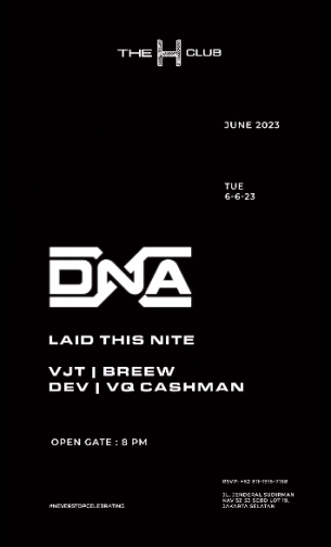 THE H CLUB SCBD JAKARTA - TUESDAY