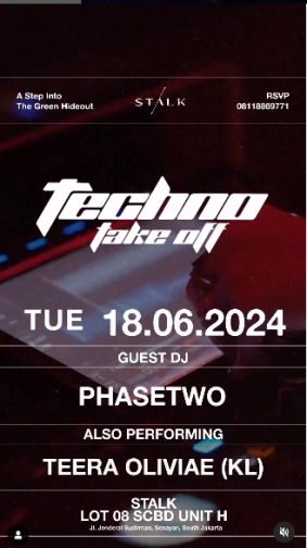 STALK JAKARTA - Techno Take Off
