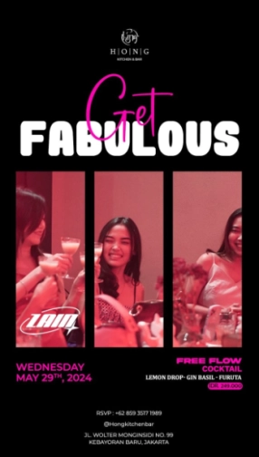 HONG KITCHEN & BAR JAKARTA - GET FABULOUS
