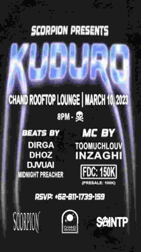 CHAND ROOFTOP LOUNGE JAKARTA - KUDURO