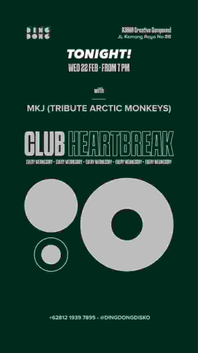 DING DONG DISCO JAKARTA - CLUB HEARTBREAK
