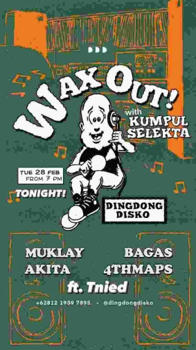 DING DONG DISCO JAKARTA - WAX OUT