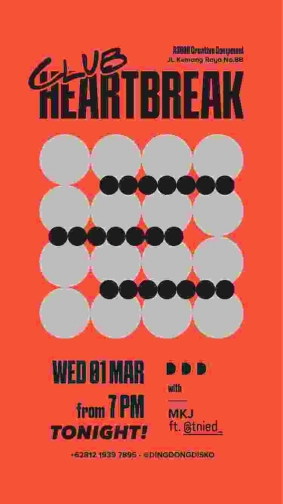 DING DONG DISCO JAKARTA - CLUB HEARTBREAK