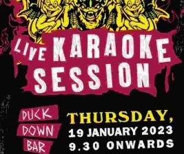 DUCK DOWN JAKARTA  LIVE KARAOKE SESSION