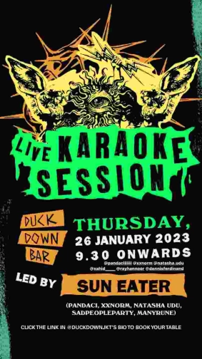DUCK DOWN JAKARTA - LIVE KARAOKE SESSION