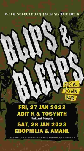 DUCK DOWN JAKARTA - BLIPS & BLEEPS