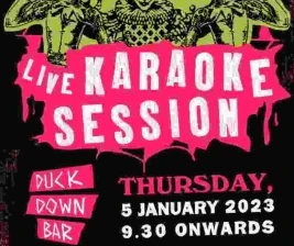 DUCK DOWN JAKARTA  LIVE KARAOKE SESSION