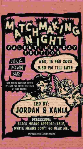 DUCK DOWN JAKARTA - MATCHMAKING NIGHT