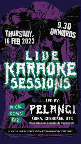 DUCK DOWN JAKARTA - LIVE KARAOKE SESSION