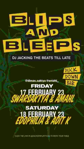 DUCK DOWN JAKARTA - BLIPS & BLEEPS