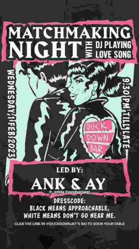 DUCK DOWN JAKARTA - MATCHMAKING NIGHT