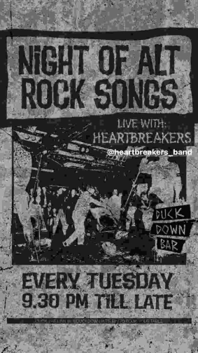 DUCK DOWN JAKARTA - NIGHT OF ALT ROCK SONG