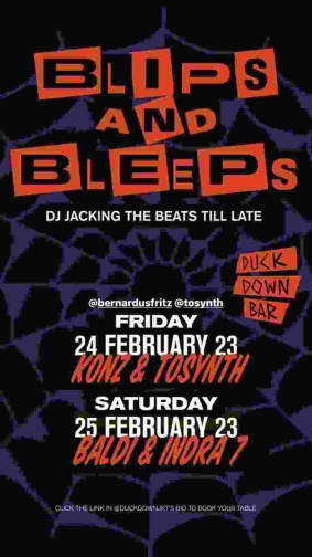 DUCK DOWN JAKARTA - BLIPS & BLEEPS