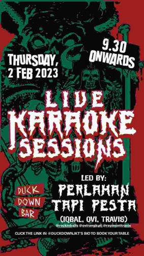 DUCK DOWN JAKARTA - LIVE KARAOKE SESSION