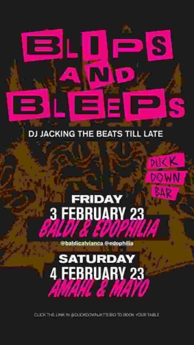 DUCK DOWN JAKARTA - BLIPS & BLEEPS