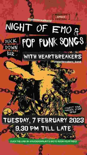 DUCK DOWN JAKARTA - NIGHT OF EMO & POP PUNK SONGS