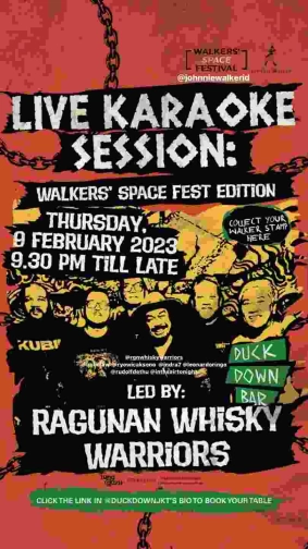 DUCK DOWN JAKARTA - LIVE KARAOKE SESSION