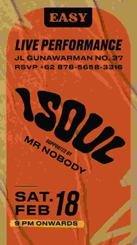 SPEAKEASY JAKARTA - ISOUL