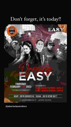SPEAKEASY JAKARTA - DANCING EASY