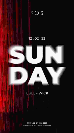 FOS JAKARTA - SUNDAY