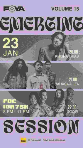 FOYA JAKARTA - EMERGING SESSION VOLUME 15