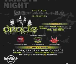 HARD ROCK CAFE JAKARTA  THE BLACK ALBUM CELEBRATION