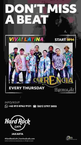 HARD ROCK CAFE JAKARTA - VIVA! LATINA