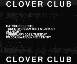 HATCHI JAKARTA  CLOVER CLUB