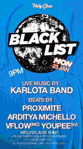 HOLY GLASS BEKASI - BLACKLIST