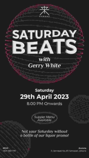 KURUNE JAKARTA - SATURDAY BEATS