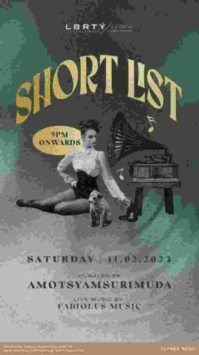LBRTY JAKARTA - SHORT LIST