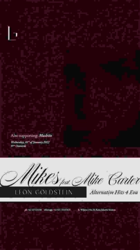 LEON GOLD STEIN JAKARTA - MIKES FEAT MIKE CARTER