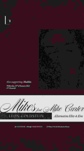 LEON GOLD STEIN JAKARTA - MIKES FEAT MIKE CARTER