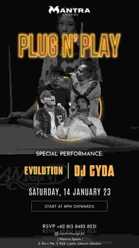 MANTRA LOUNGE JAKARTA - PLUG N