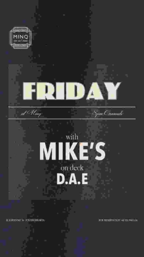 MINQ JAKARTA - FRIDAY